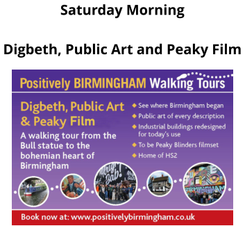 Saturday Morning Digbeth, Public Art and Peaky Film