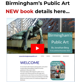 Birmingham’s Public Art NEW book details here…