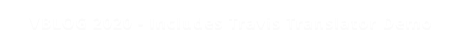 VBLOG 2020 - Includes Travis Translator Demo
