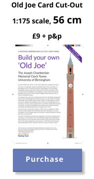 Old Joe Card Cut-Out 1:175 scale, 56 cm £9 + p&p Purchase   Purchase